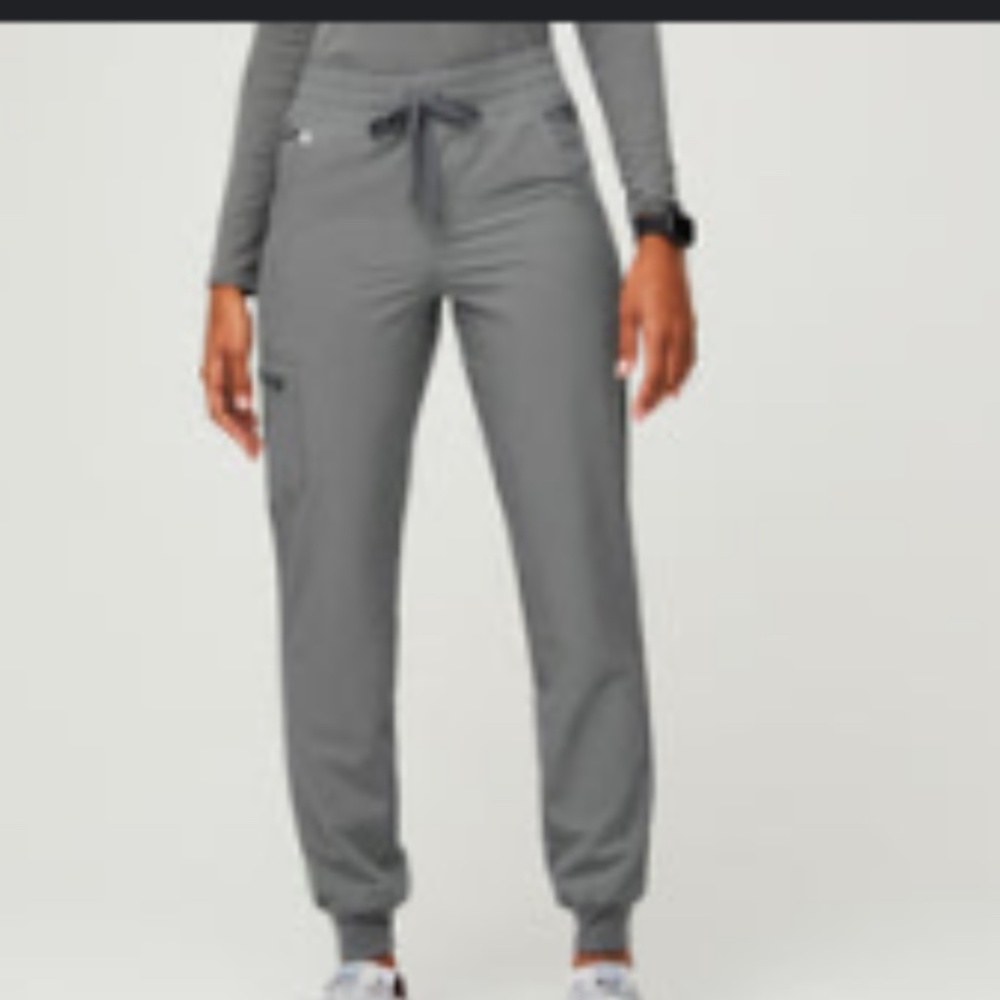 Figs Dark Sage Zamora scrub joggers pants